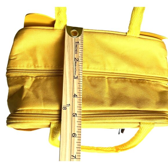 Giraffe Creation Kids Lunch Bag Insulated Cooler Dog Design 8in x 9in Yellow - Picture 8 of 10